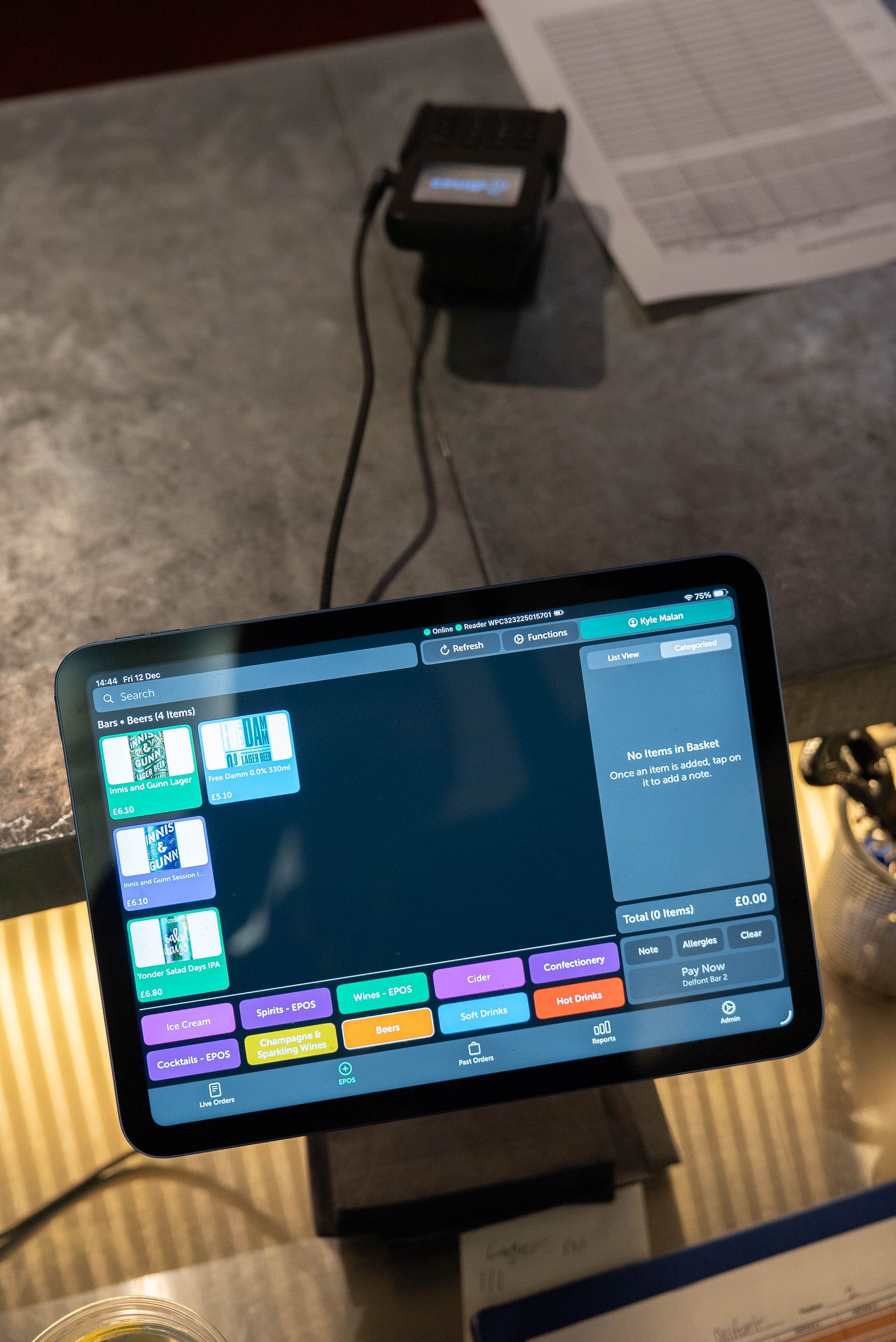 ePOS for Theatres