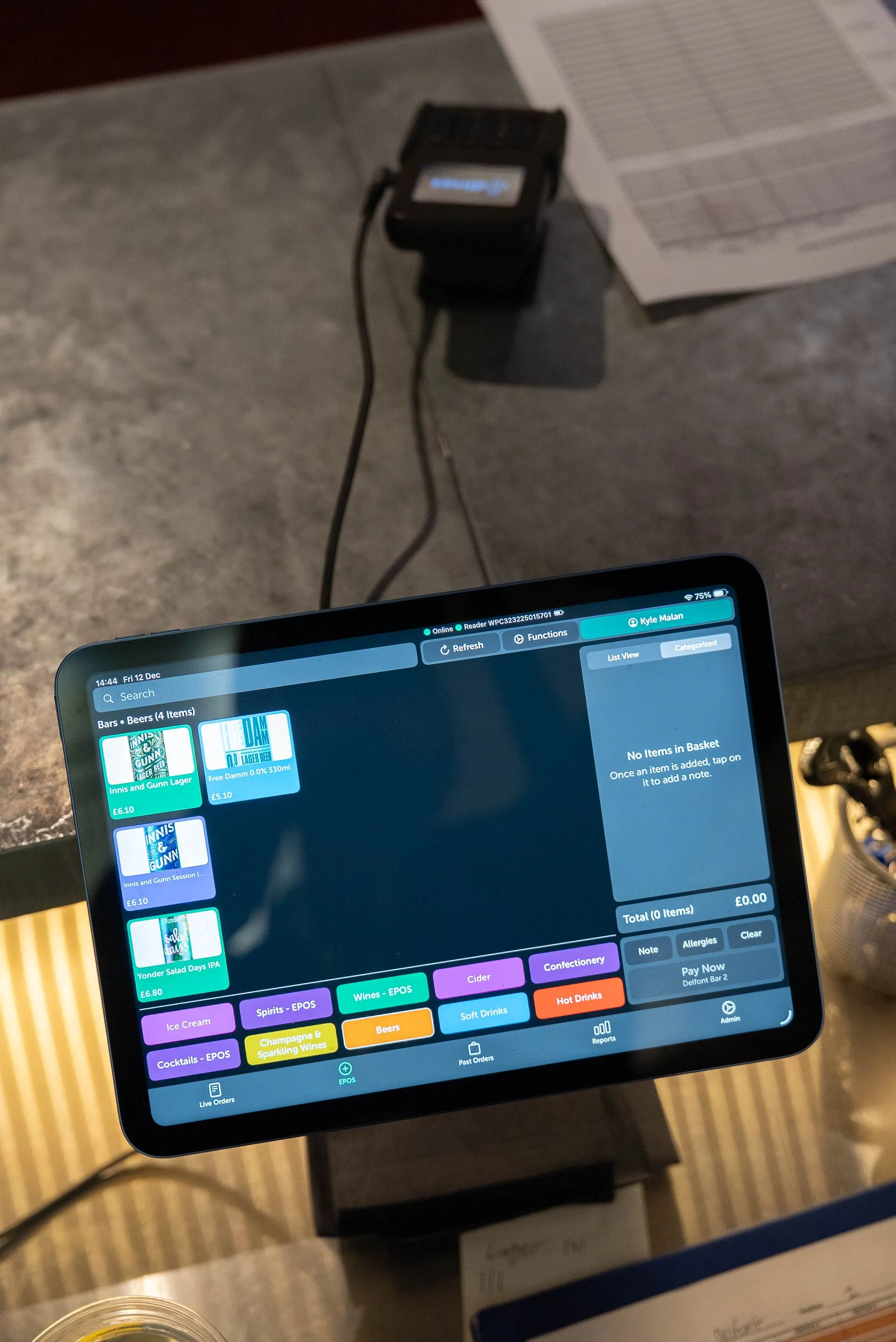 ePOS for Theatres
