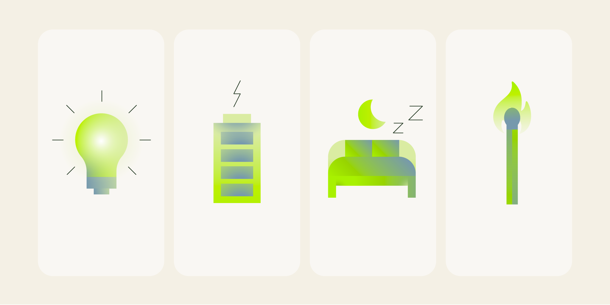 Visual showing potential benefits of testosterone replacement therapy (TRT), including improved focus, energy, sleep and libido.