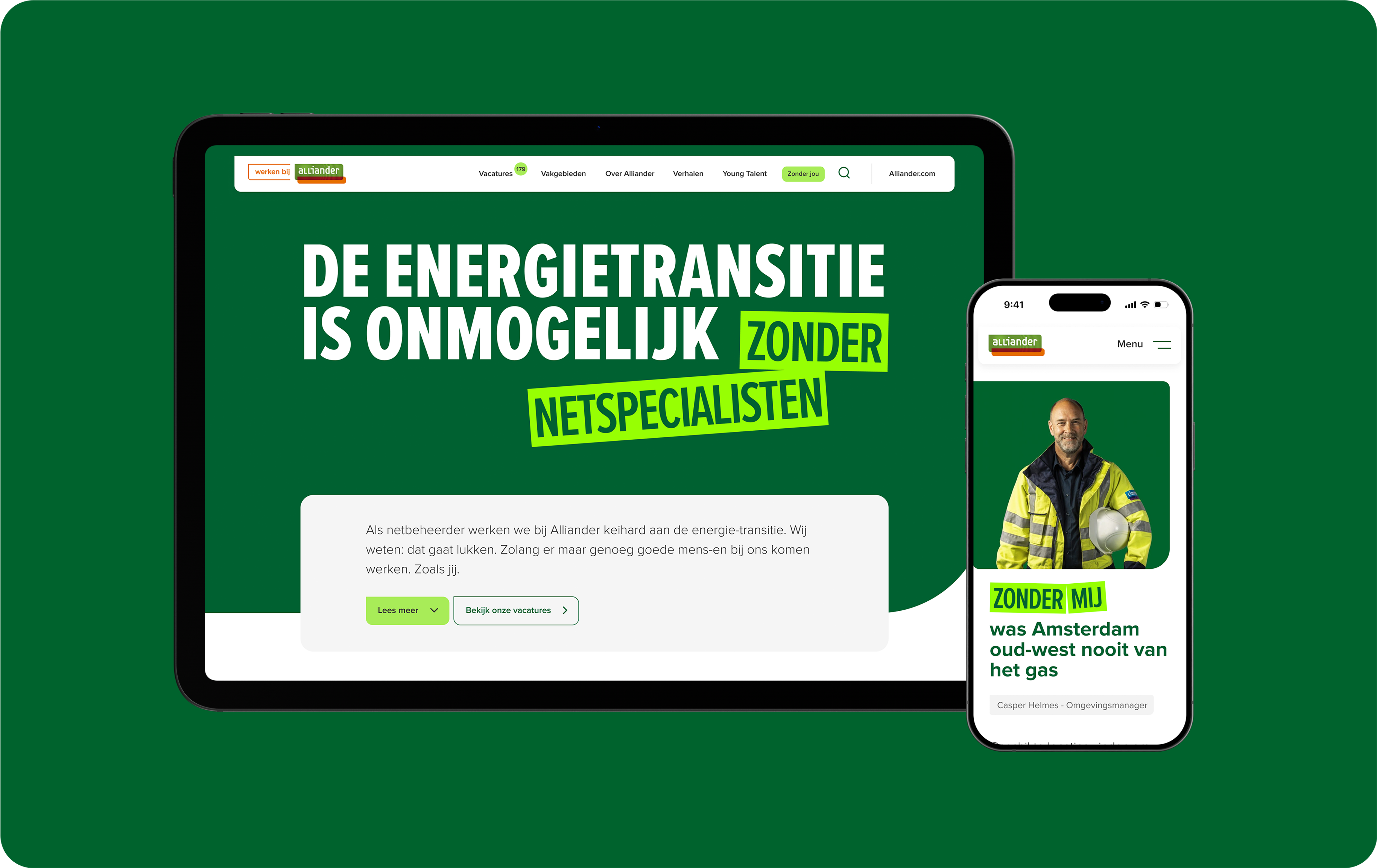 Verhalen op de Alliander platforms