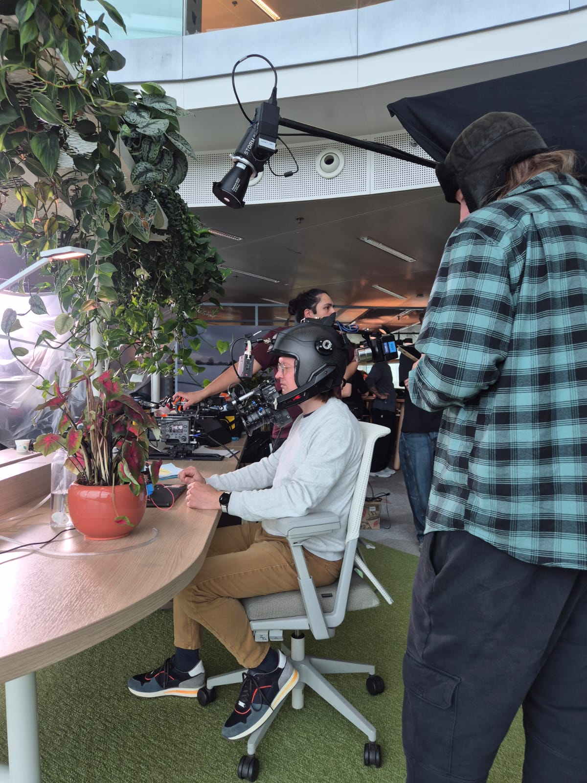 Tech op de set