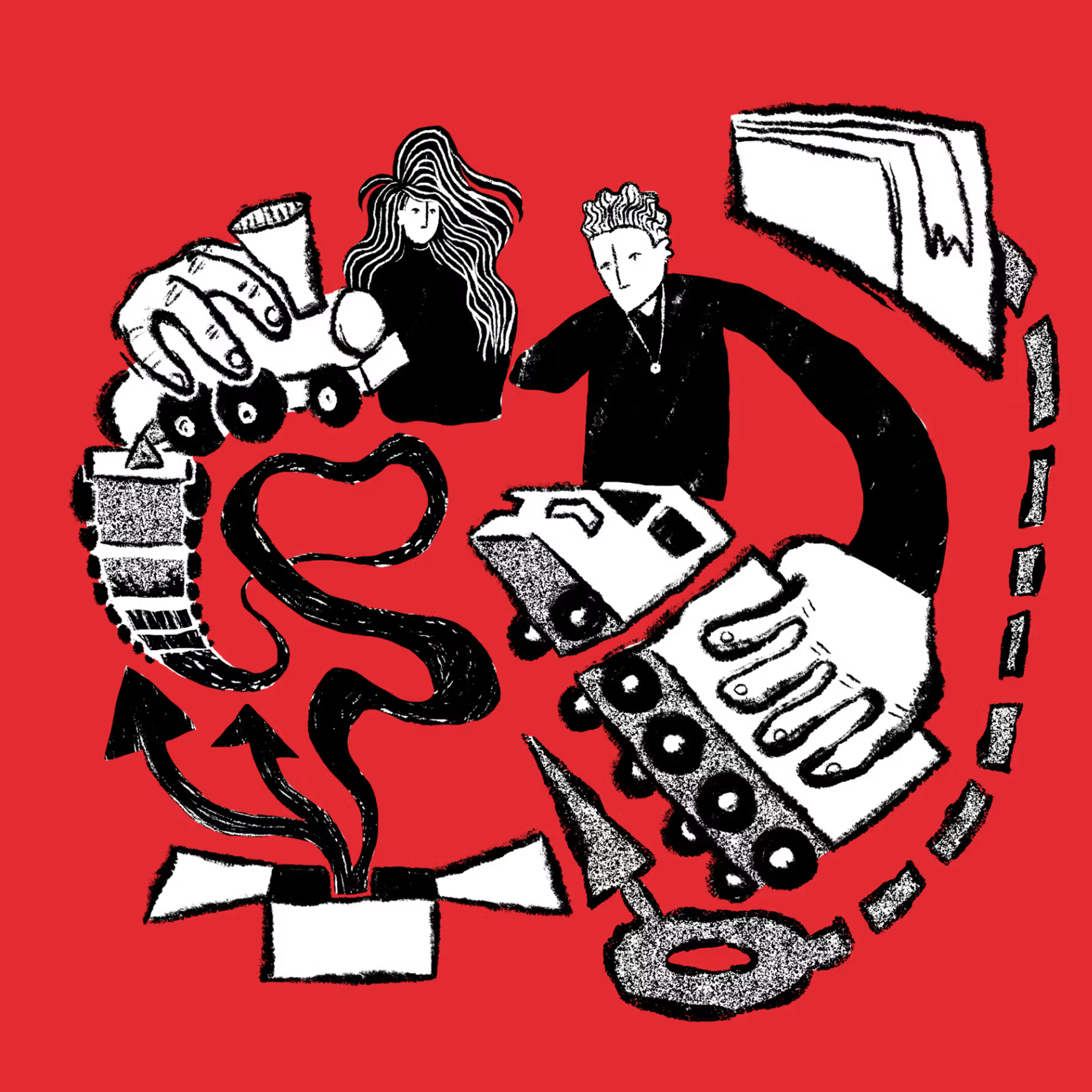 Illustratie op de website teameiffel.nl