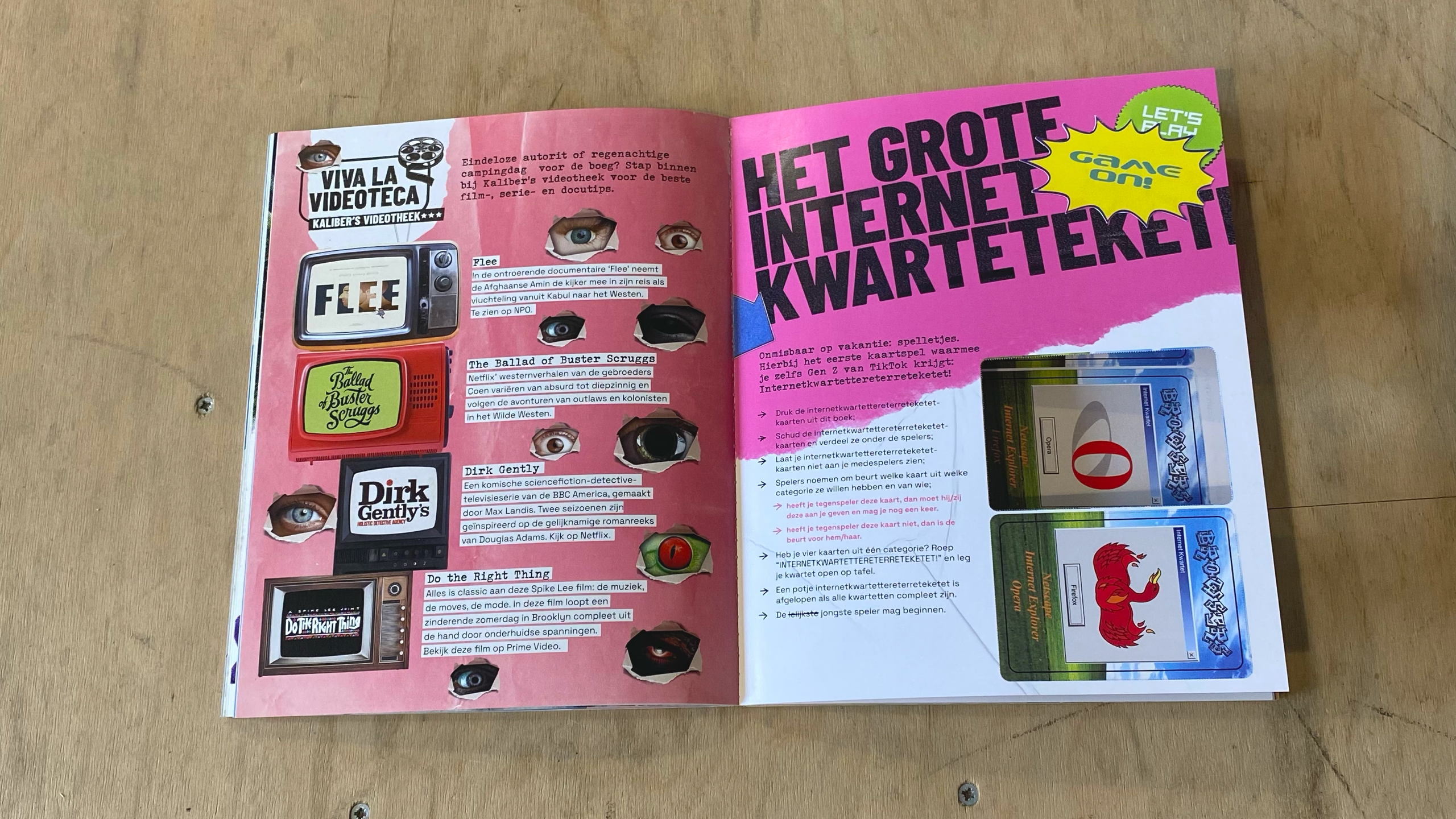Het grote internetkwarteteketet