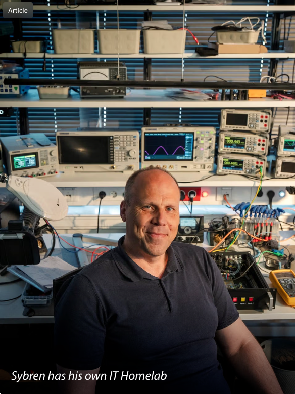 Sybren heeft een homelab