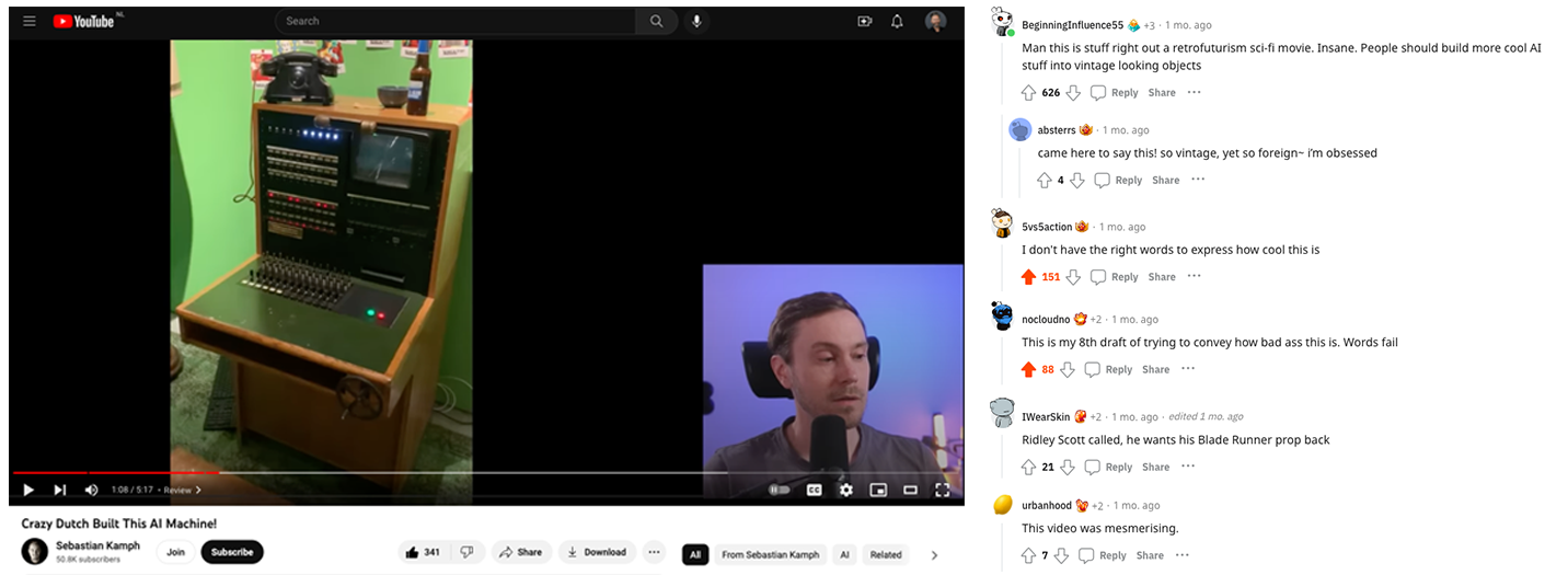 Snap-a-tron op Youtube en Reddit