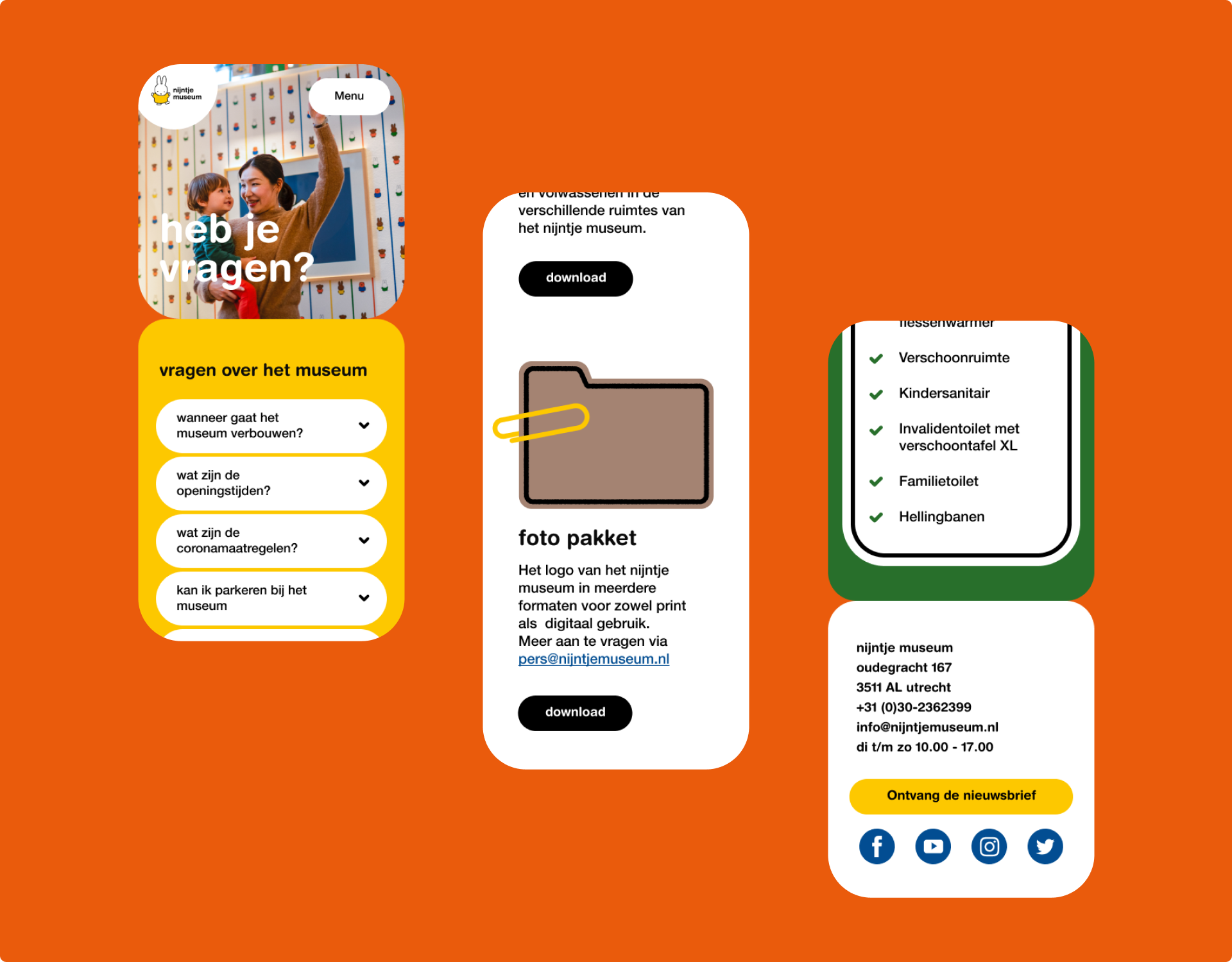 Mobiele versies nijntje website