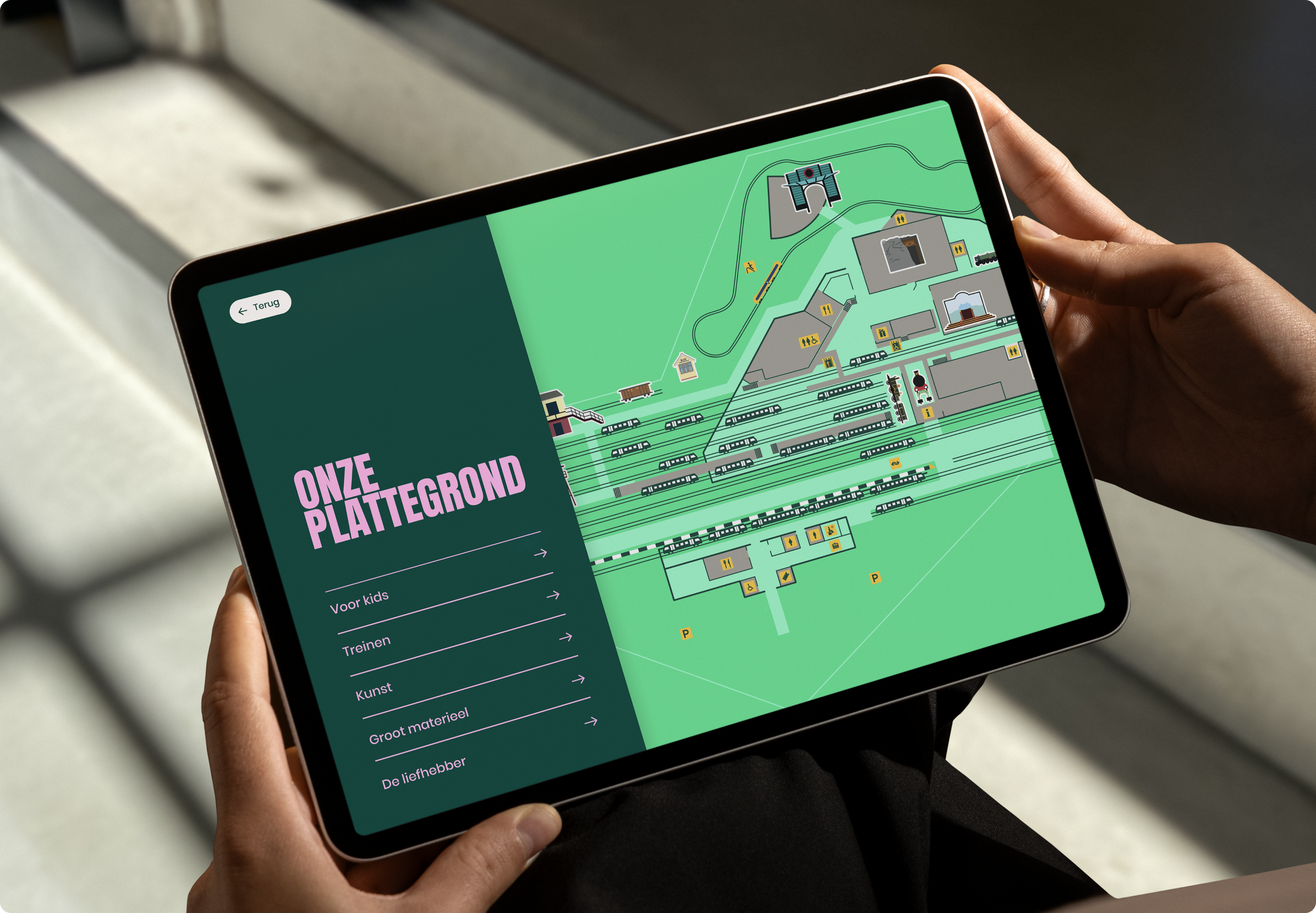Interactieve plattegrond