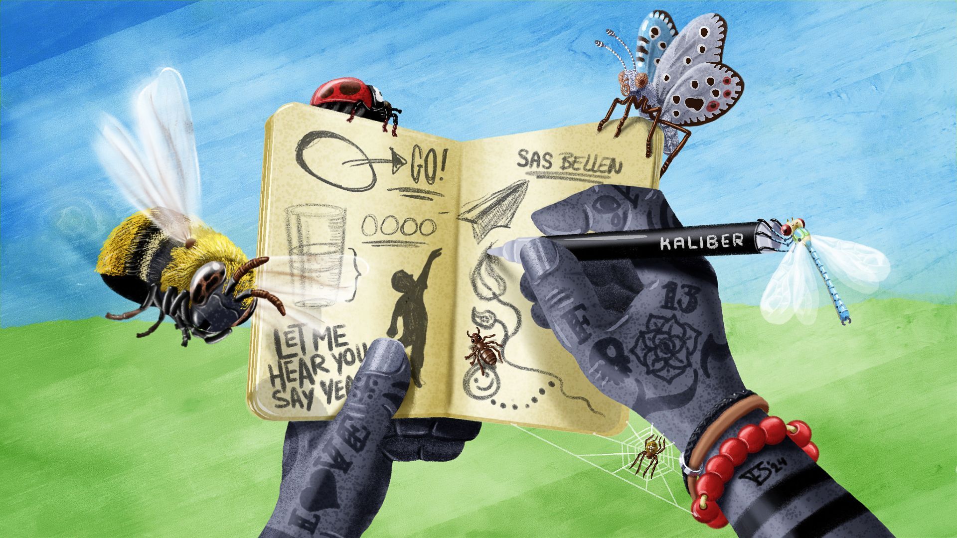 Illustratie Fabian