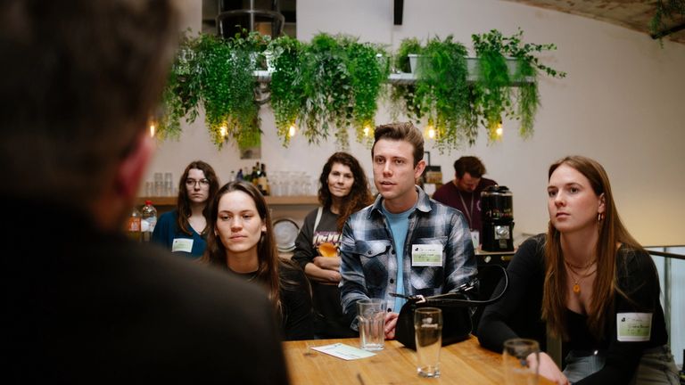 Op bezoek bij Kaliber. Fotograaf: Geke Bosch