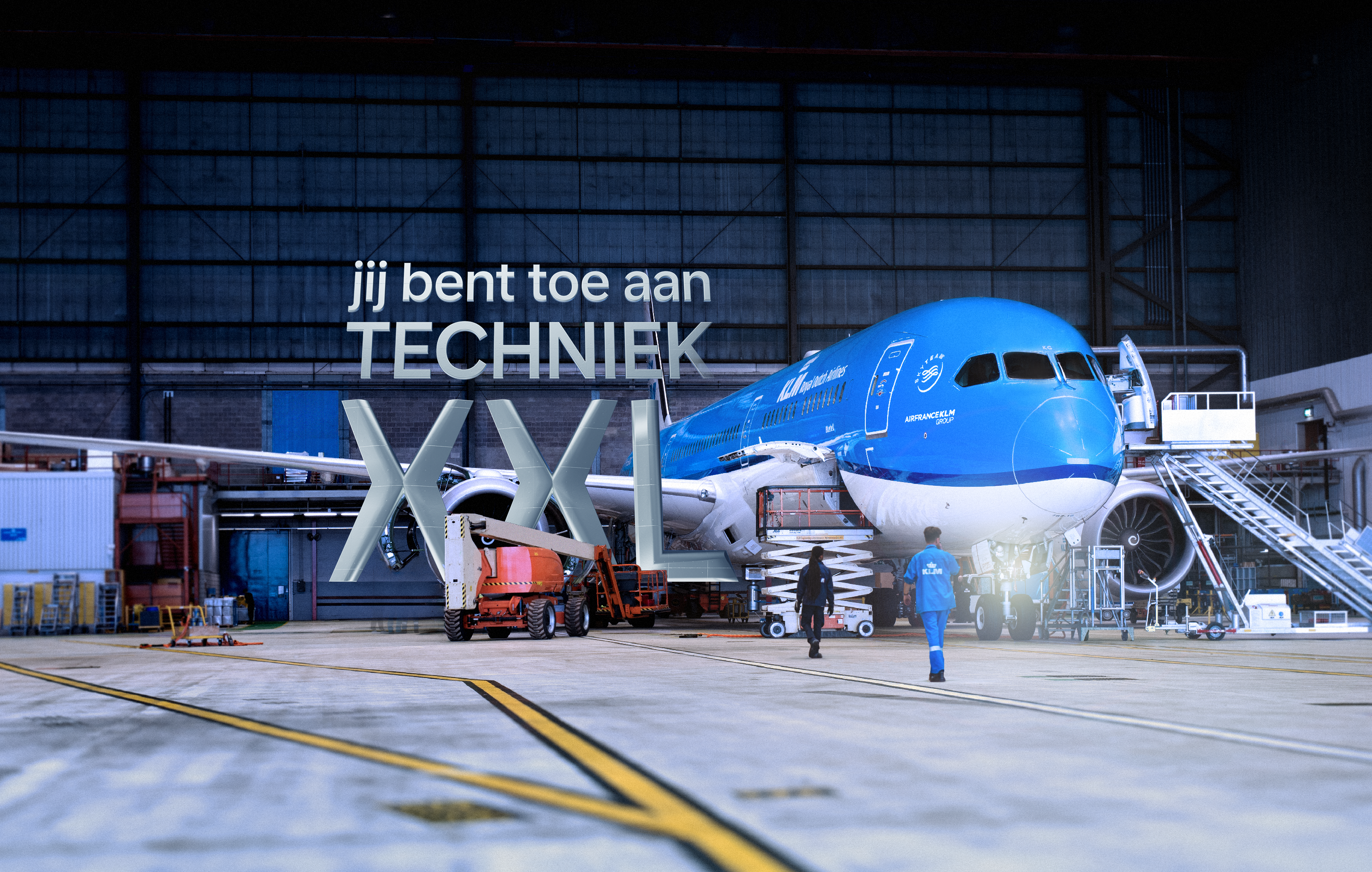 Key visual KLM XXL