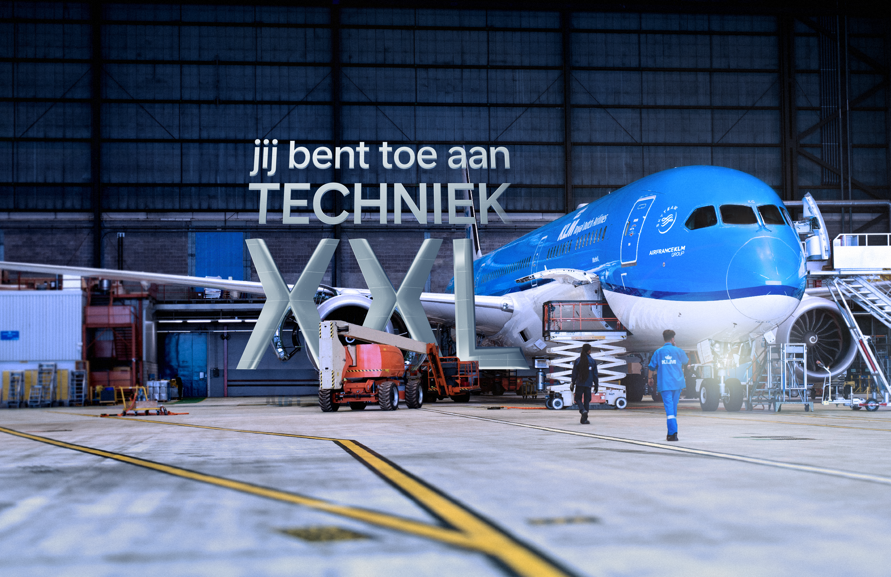 Key visual KLM XXL