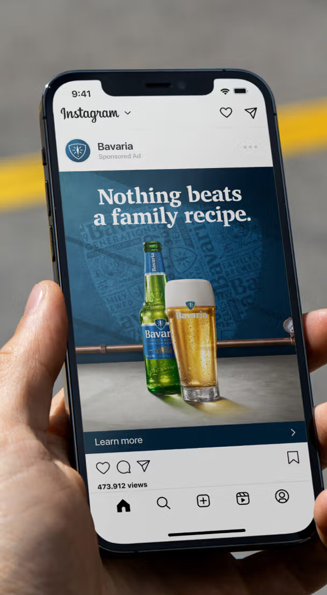 Bavaria visual in een mobile