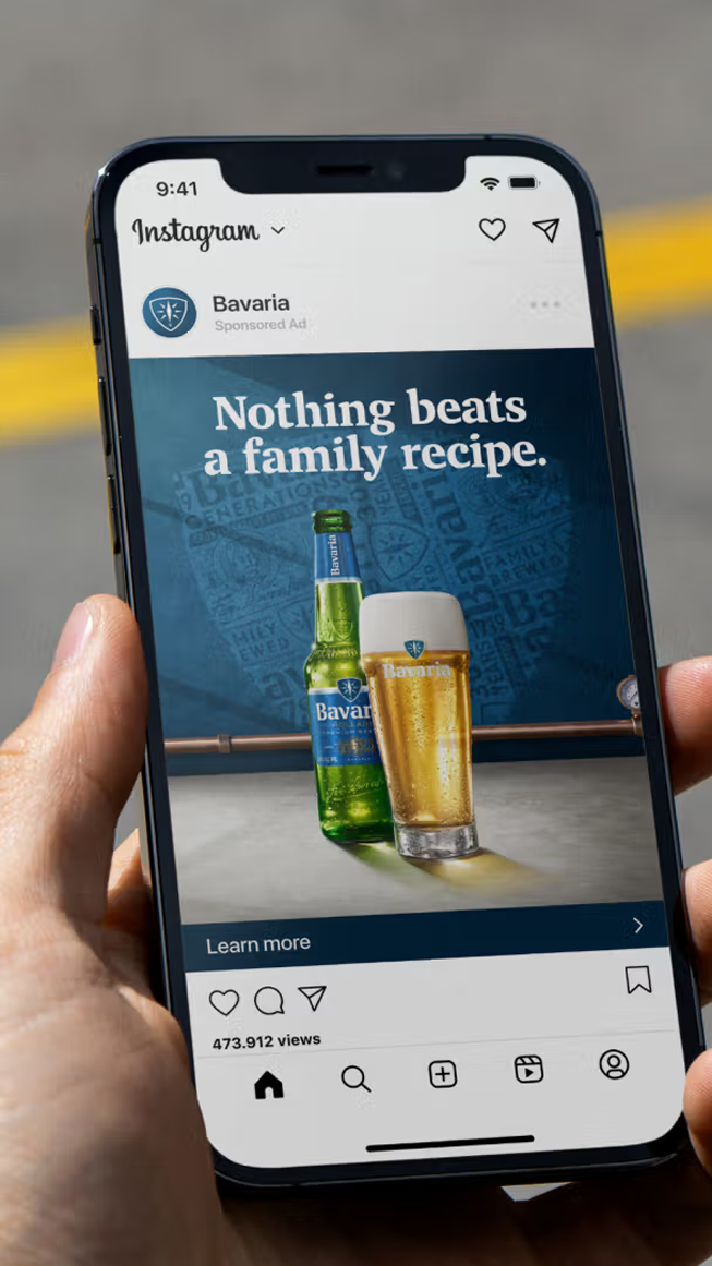 Bavaria visual in een mobile