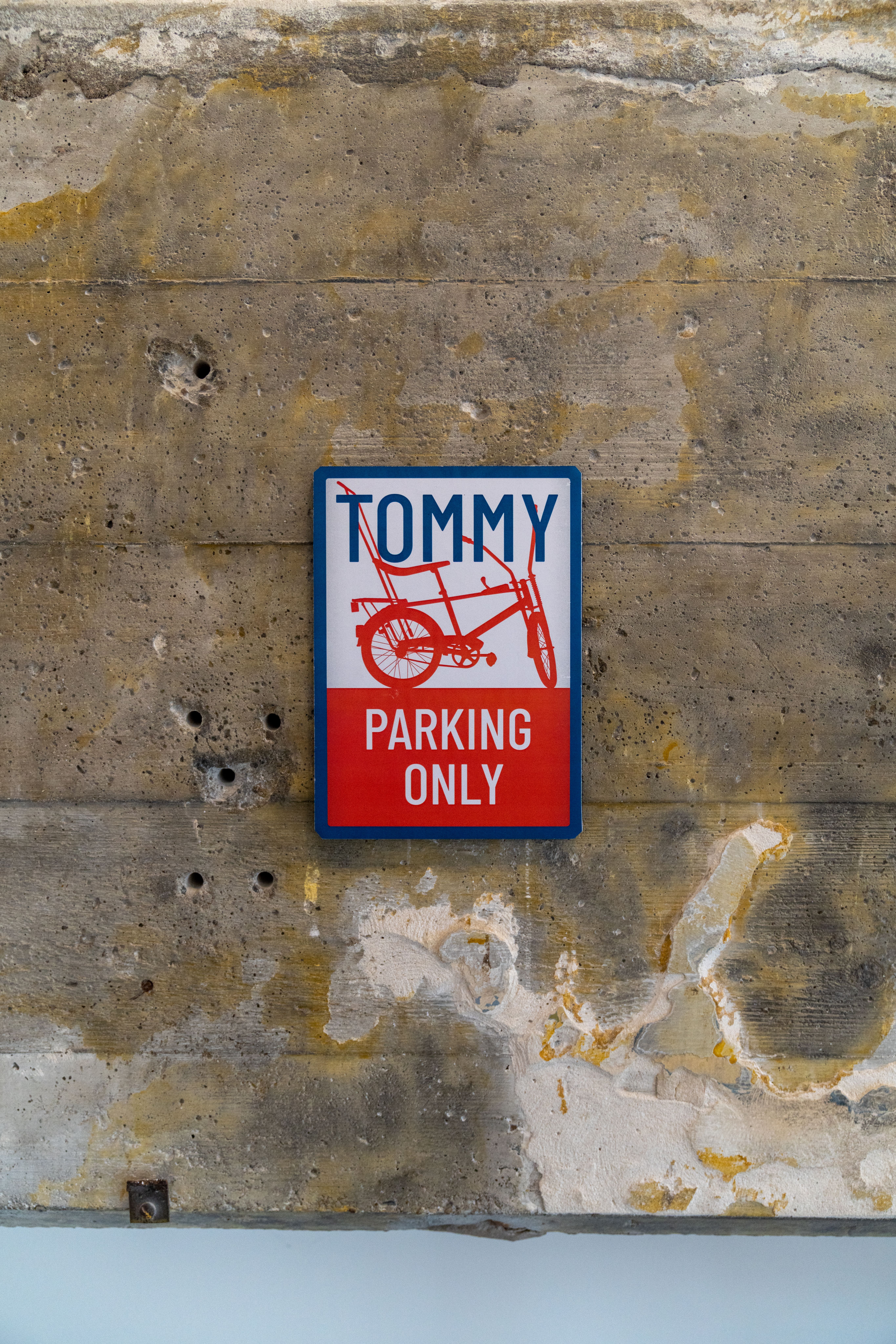 Tommy parking only