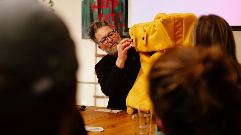 Op bezoek bij Kaliber. Fotograaf: Geke Bosch