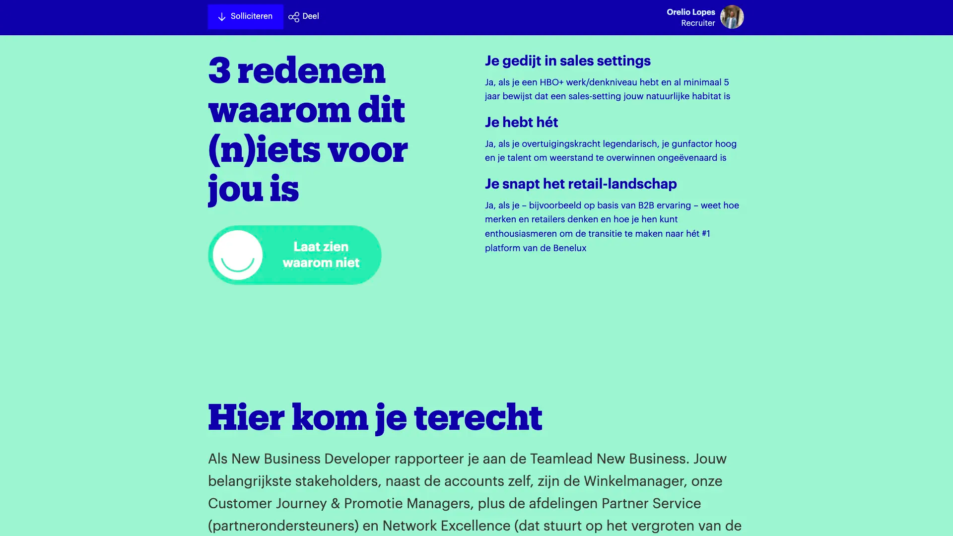 Waarom dit iets voor je is