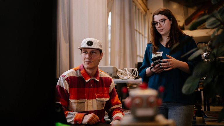 Op bezoek bij Kaliber. Fotograaf: Geke Bosch