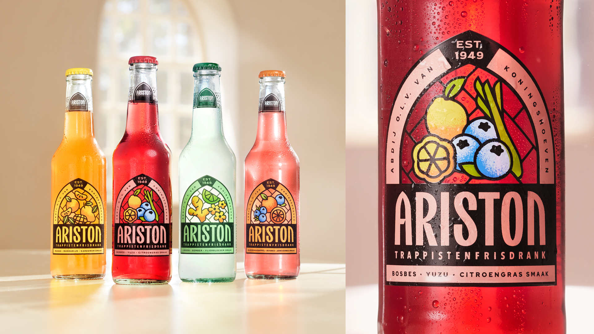 Ariston familie en close-up