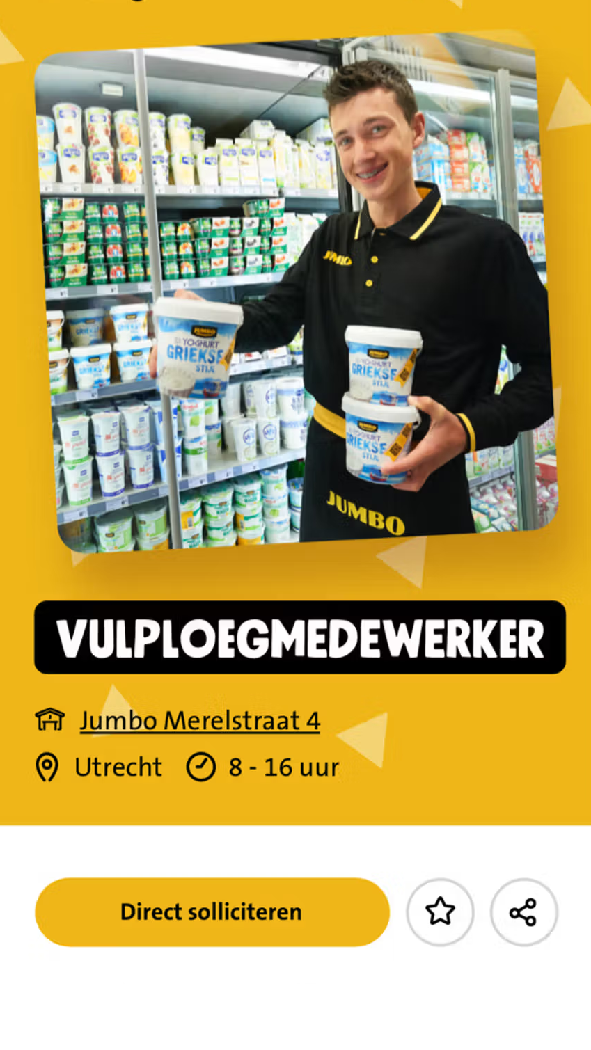 Jumbo careers mobile 2