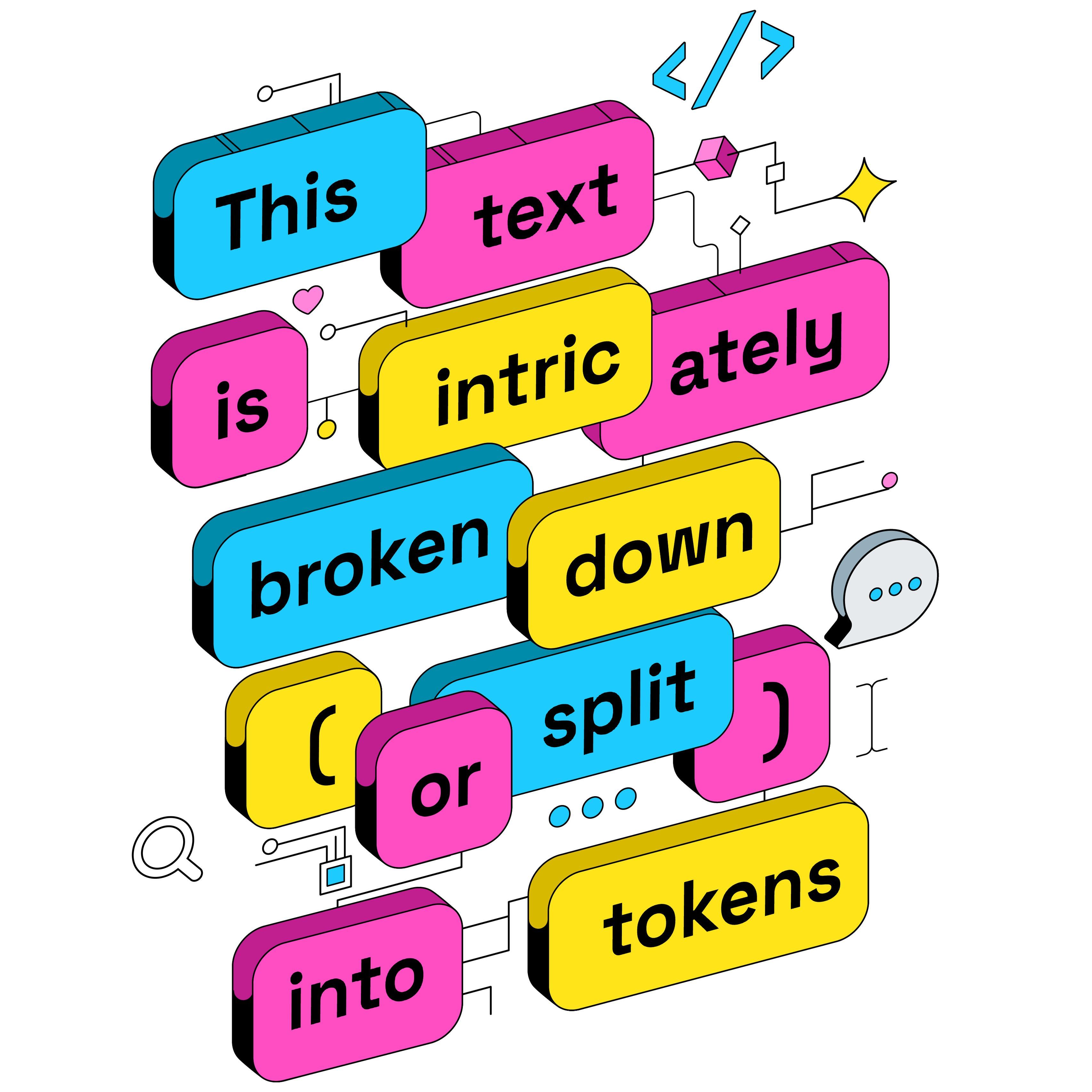 Tokenized text