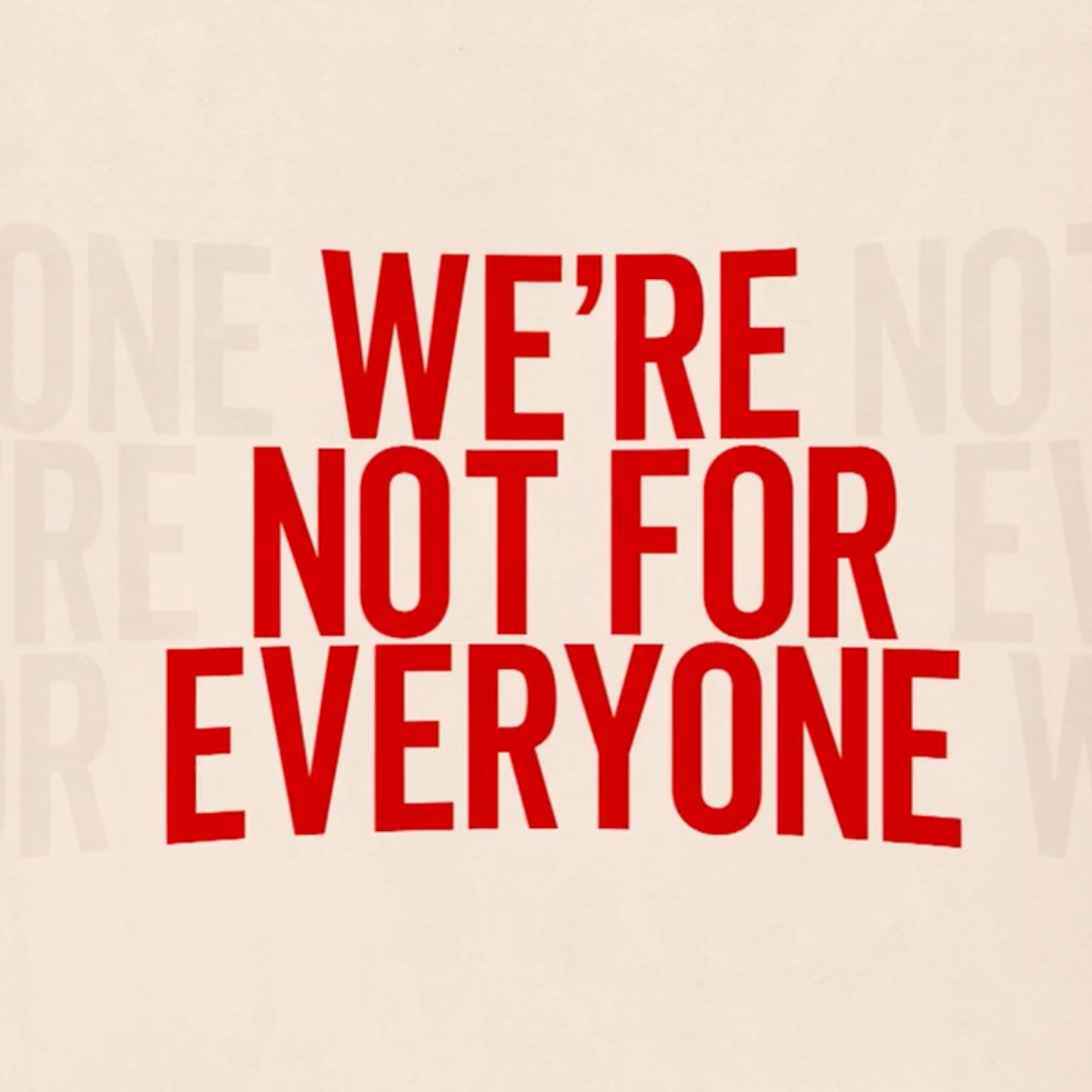 Rodenbach pay off we're not for everyone
