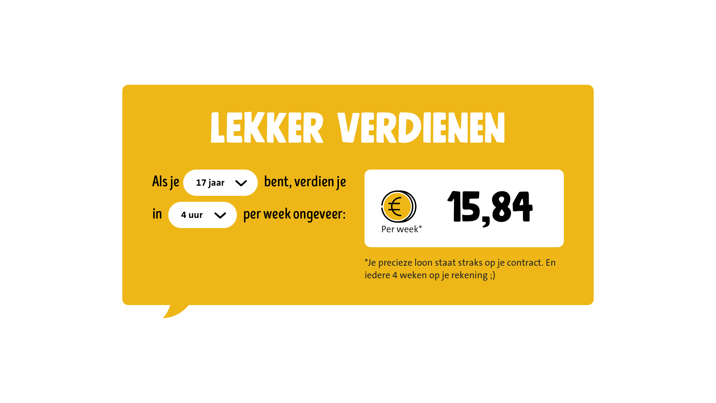 Salarisrekentool Jumbo