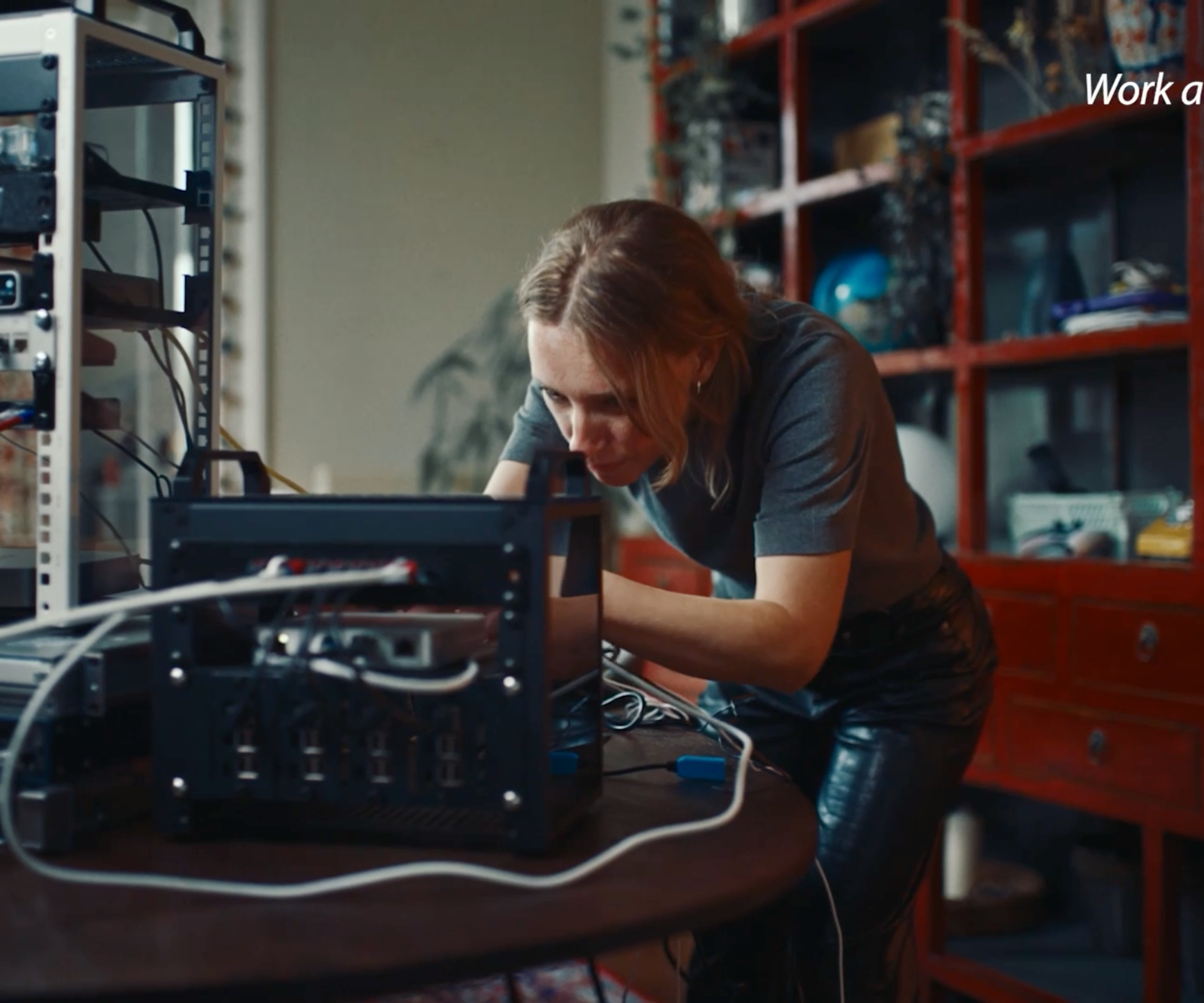 Screen uit hero movie van een homelab