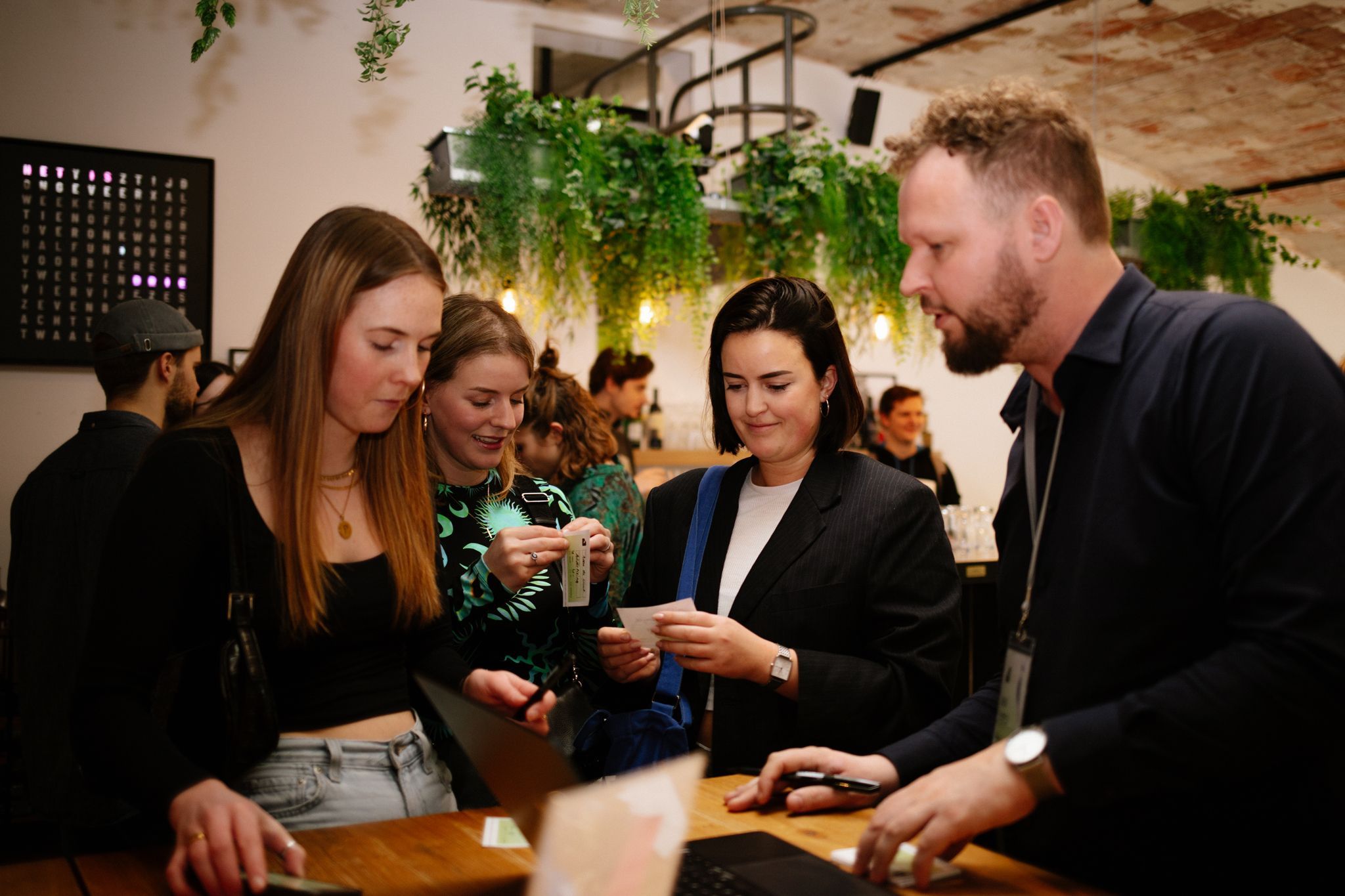 Studenten bij Kaliber tijdens The Loop 2025 - Fotograaf Geke Bosch