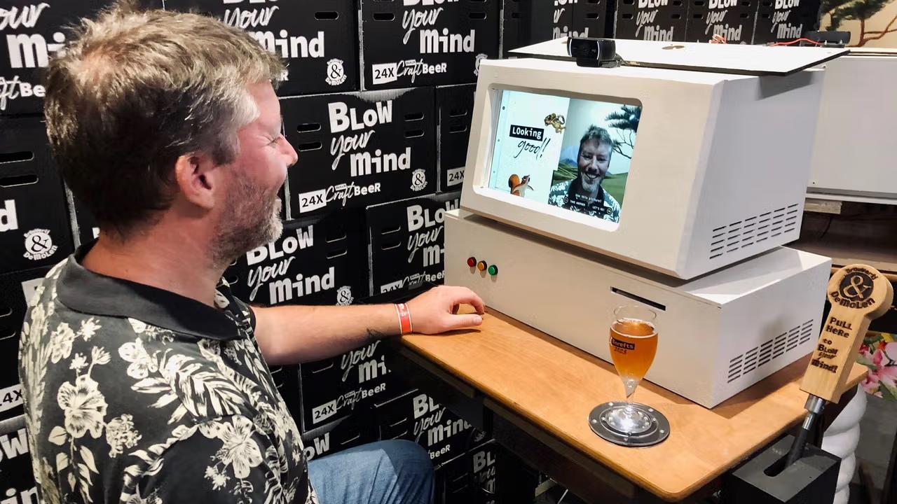 De What-If machine op het Borefts-festival