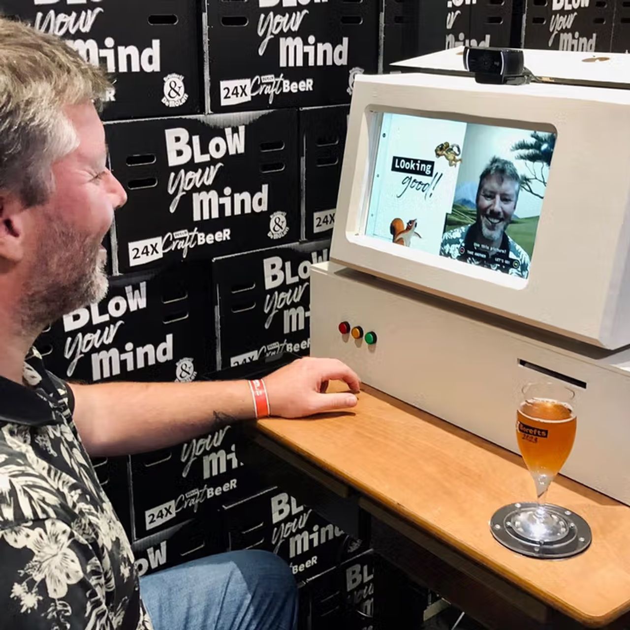 De What-If machine op het Borefts-festival