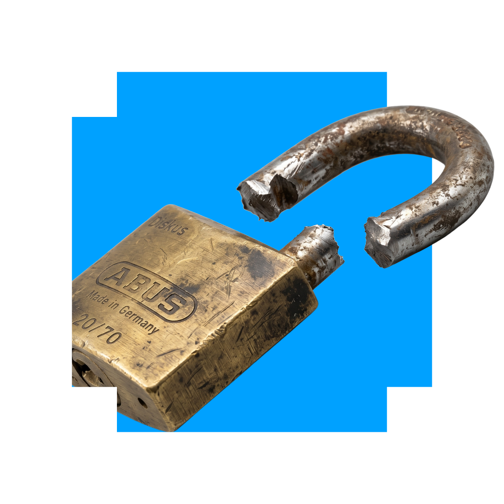 Kapot hangslot
