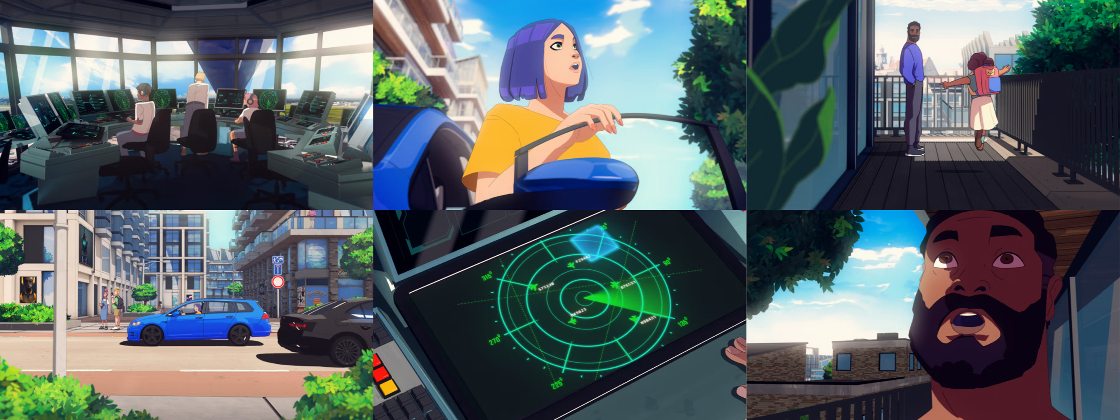 Overzicht van stills uit de trailer