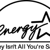 Energy Star logo with the words "Money isn't all you're saving"