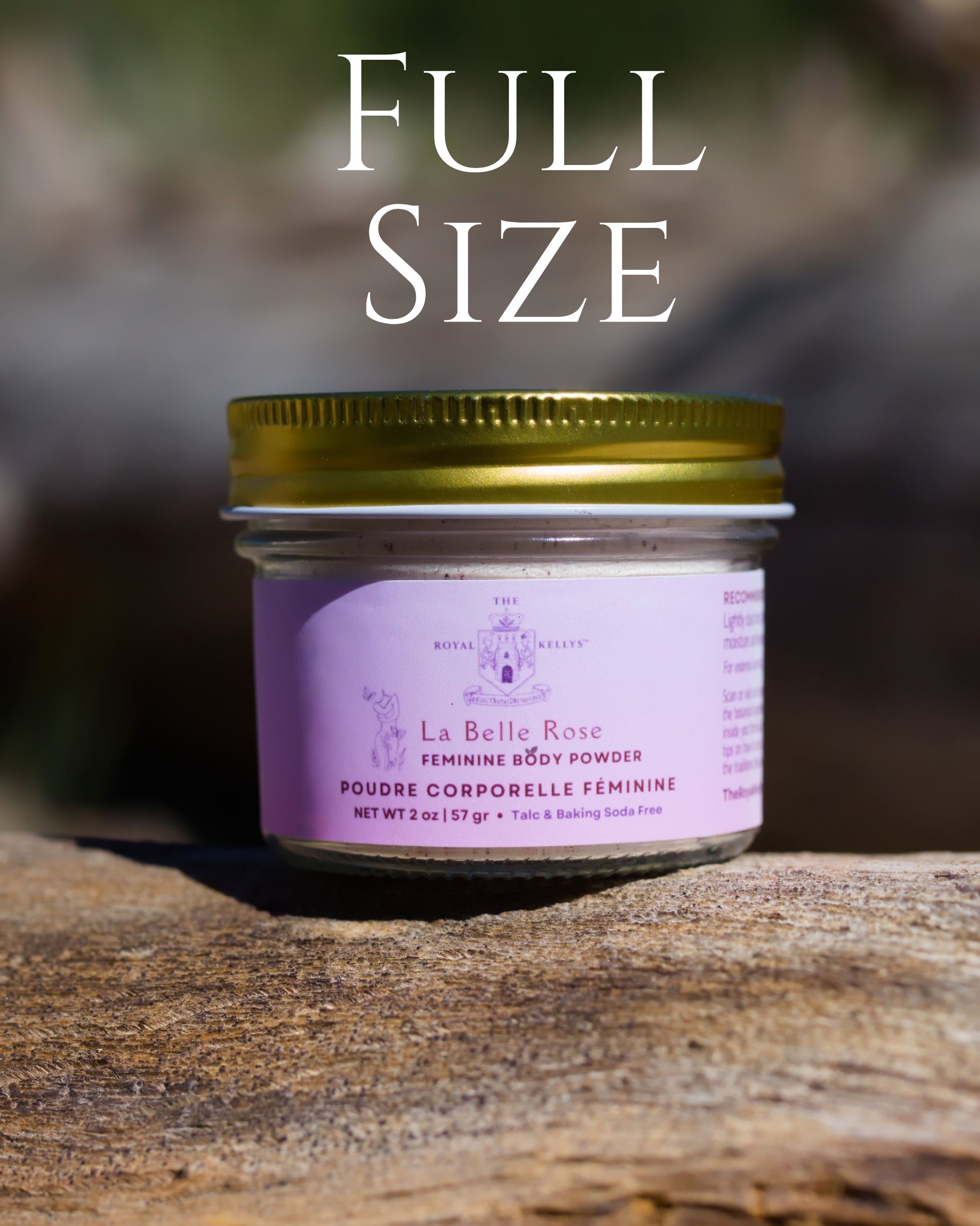 La Belle Rose Body Powder