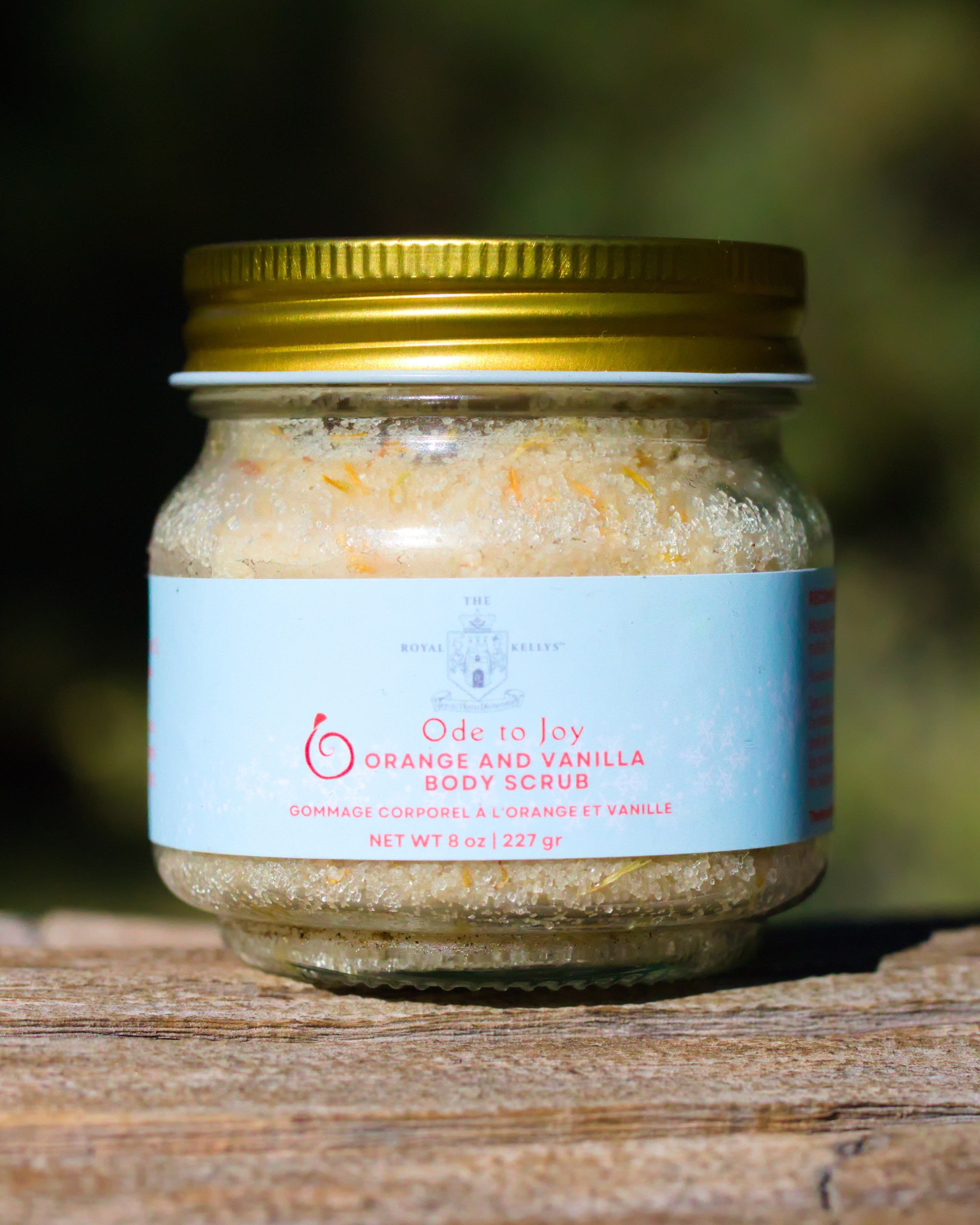 Ode To Joy Orange and Vanilla Body Scrub