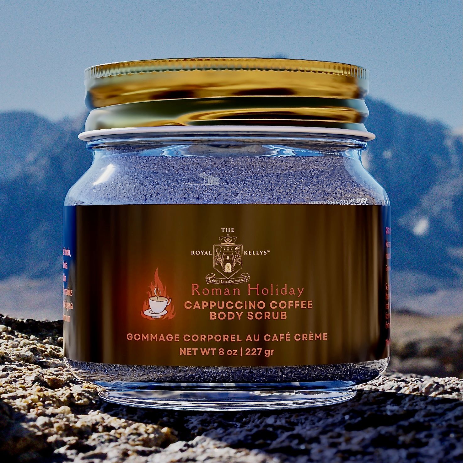 Roman Holiday Cappuccino Coffee Body Scrub