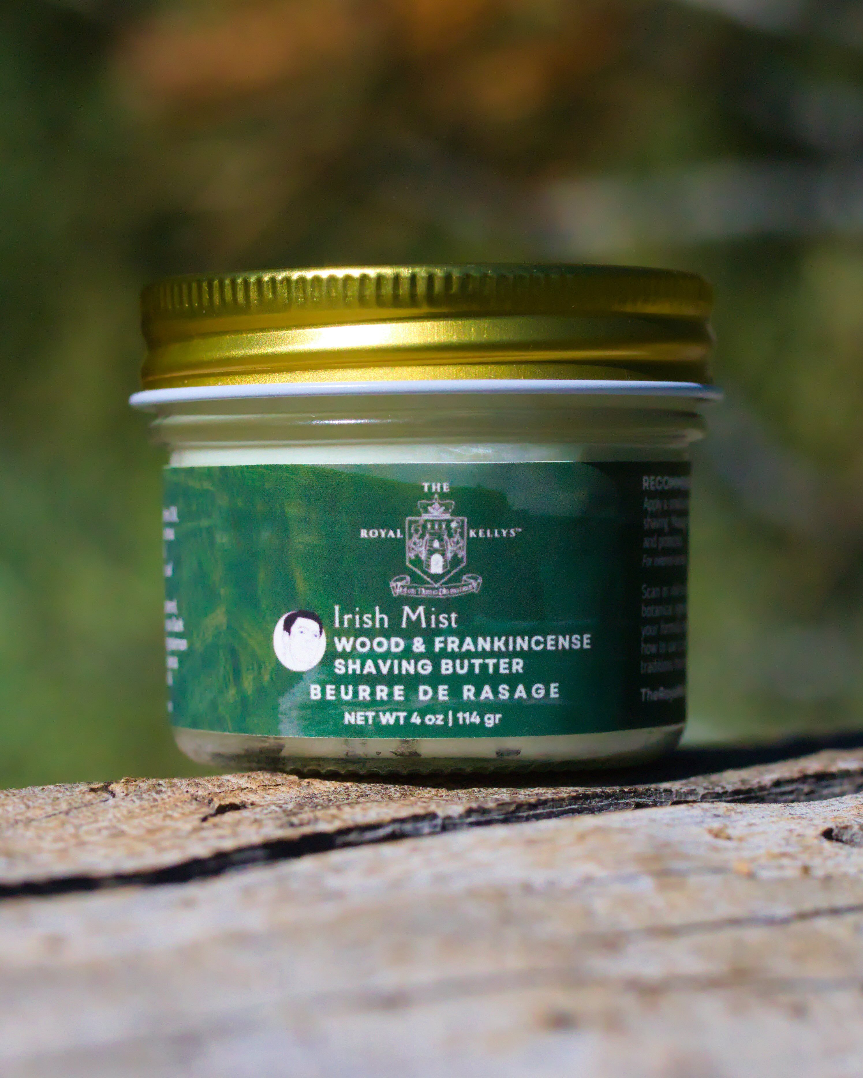 jar of botanical shaving butter