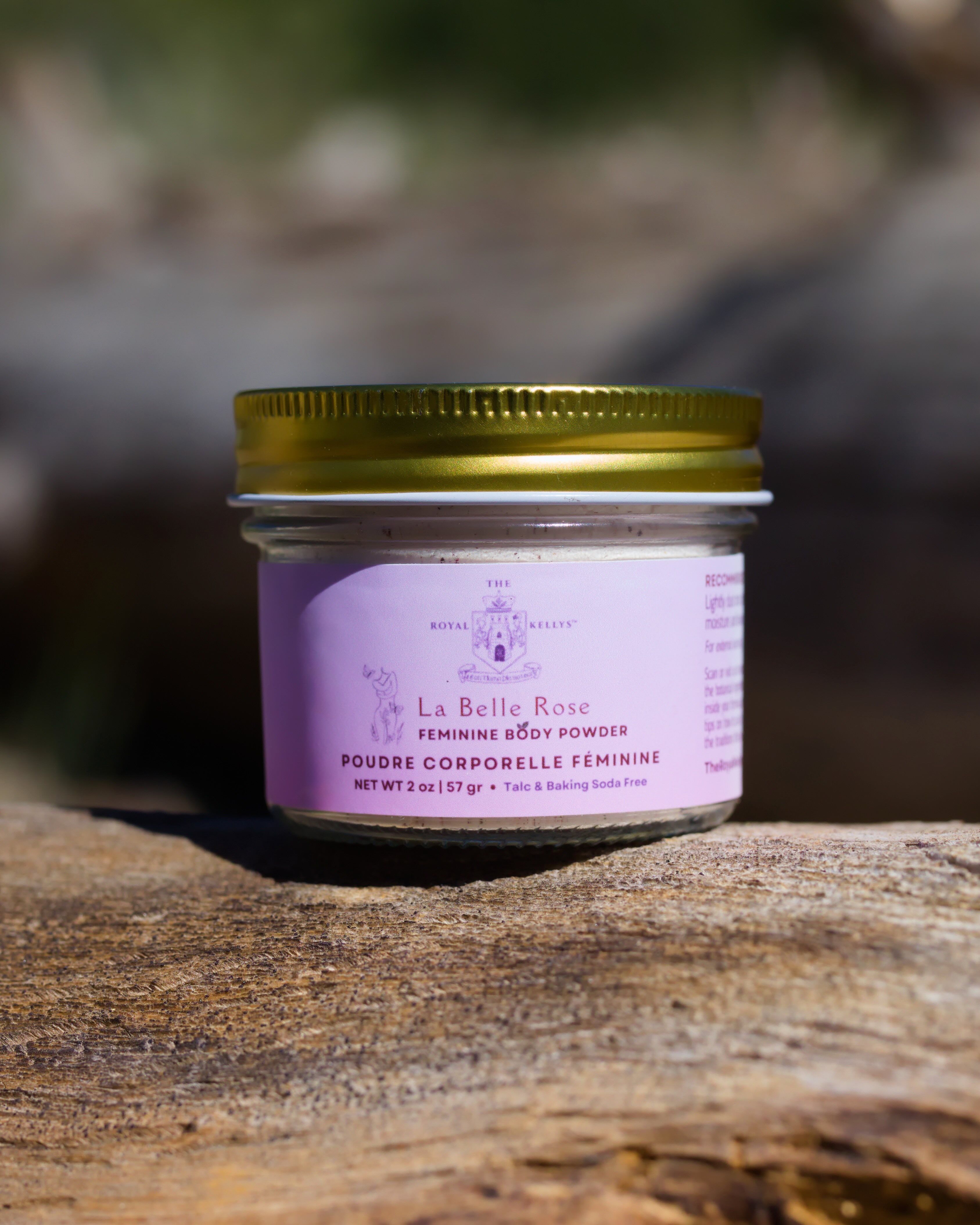 La Belle Rose Feminine Body Powder