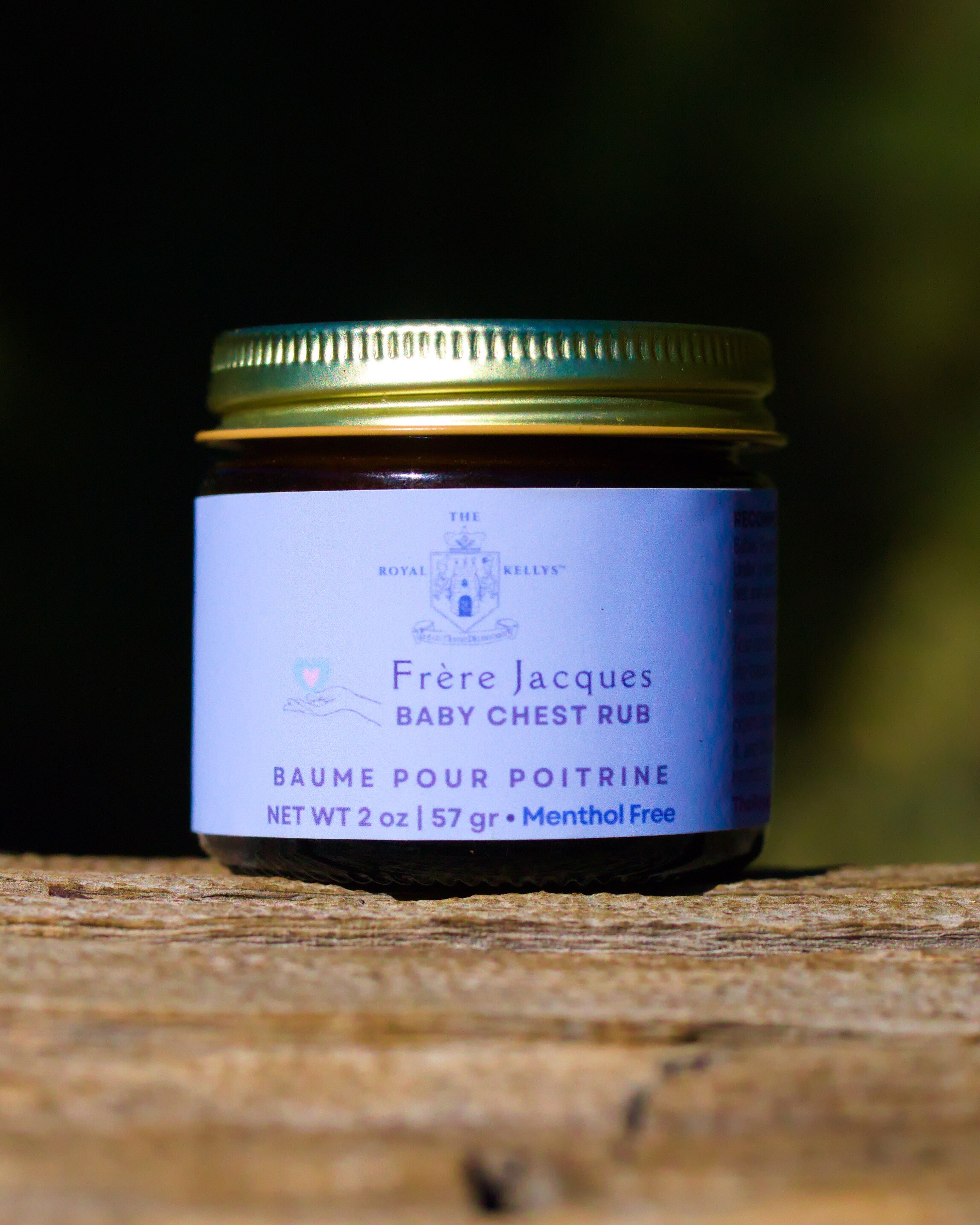 Frère Jacques Menthol-Free Baby Chest Rub