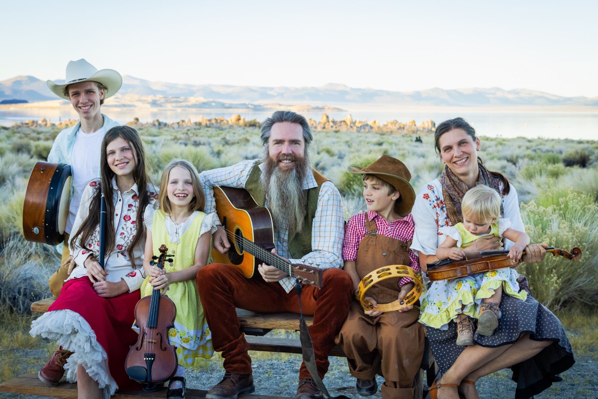 The Royal Kellys musical family band - presenting  botanical wellness with their self-care products