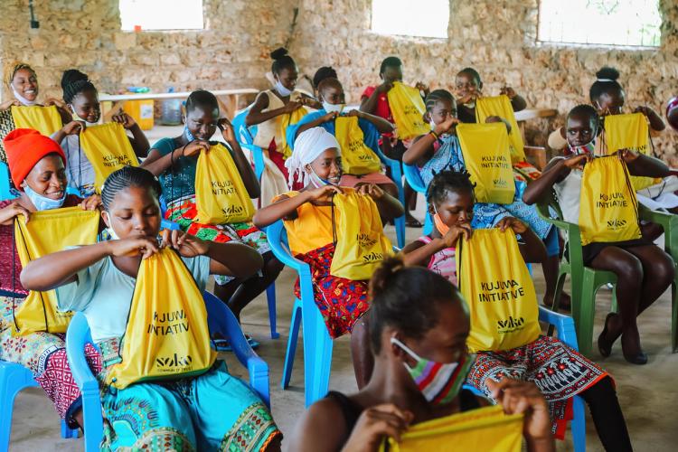 Ending Period Poverty One Kujuwa Kit At A Time