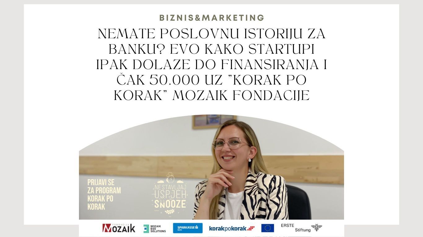 Korak po korak program Mozaik fondacija