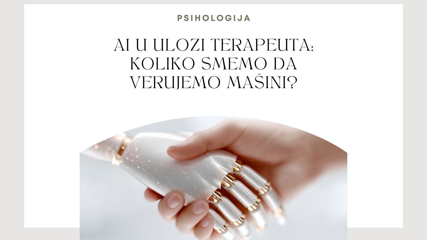 AI u ulozi terapeuta: koliko smemo da verujemo mašini?