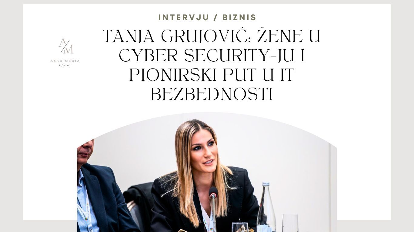 Tanja Grujović Žene u Cyber Security-ju i pionirski put u IT bezbednosti NLB DIGIT