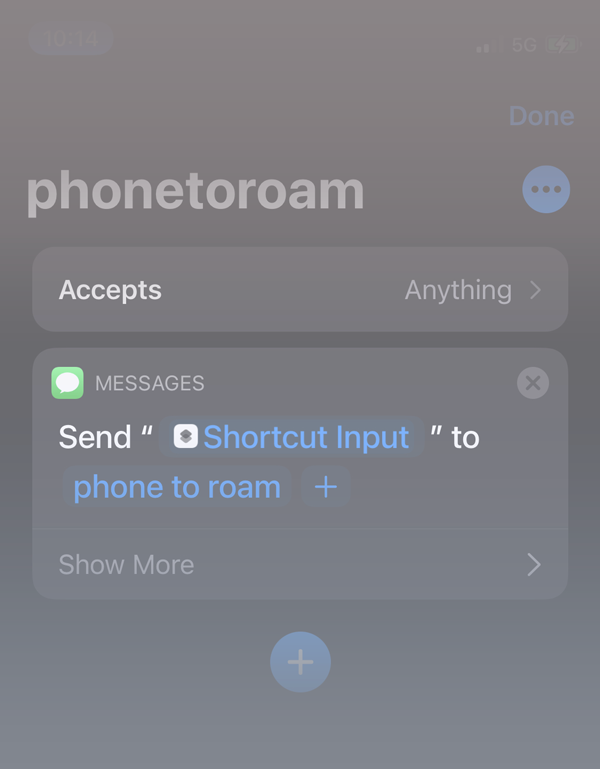 iOS text replacement