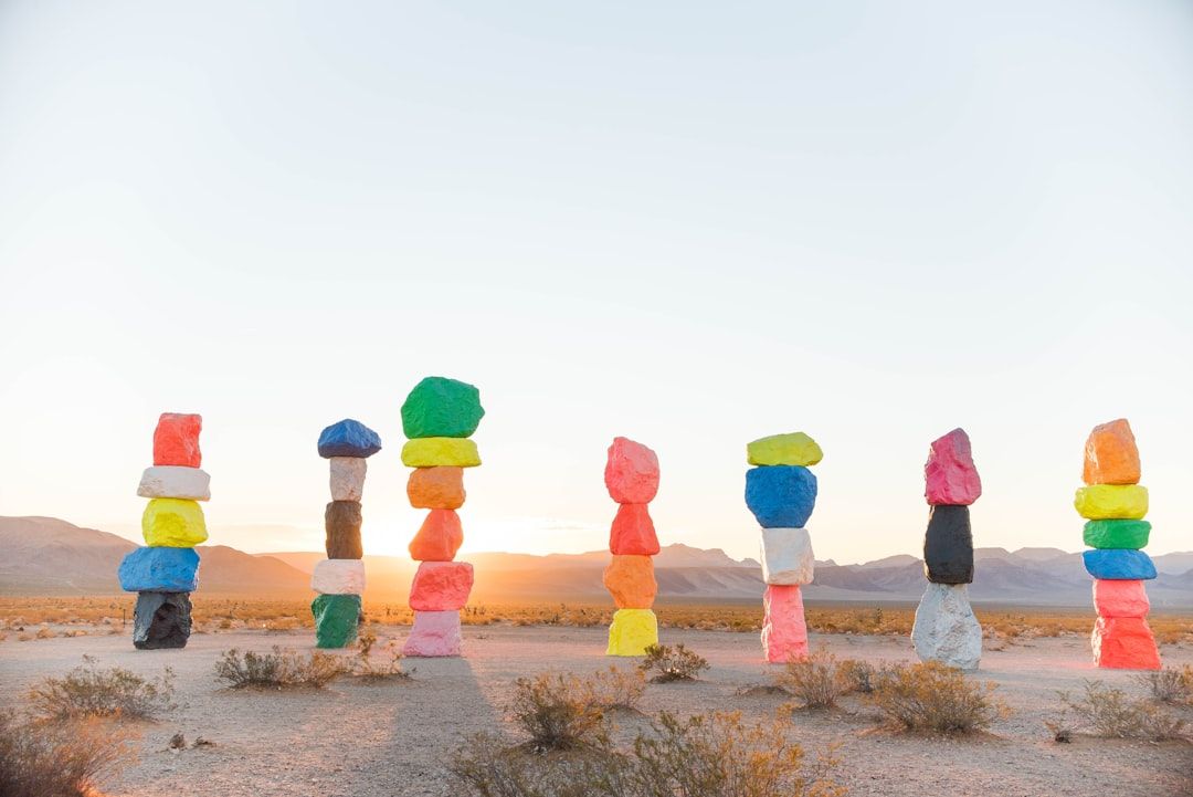 Seven Magic Mountains - A Sunrise Stop South of Every Closure