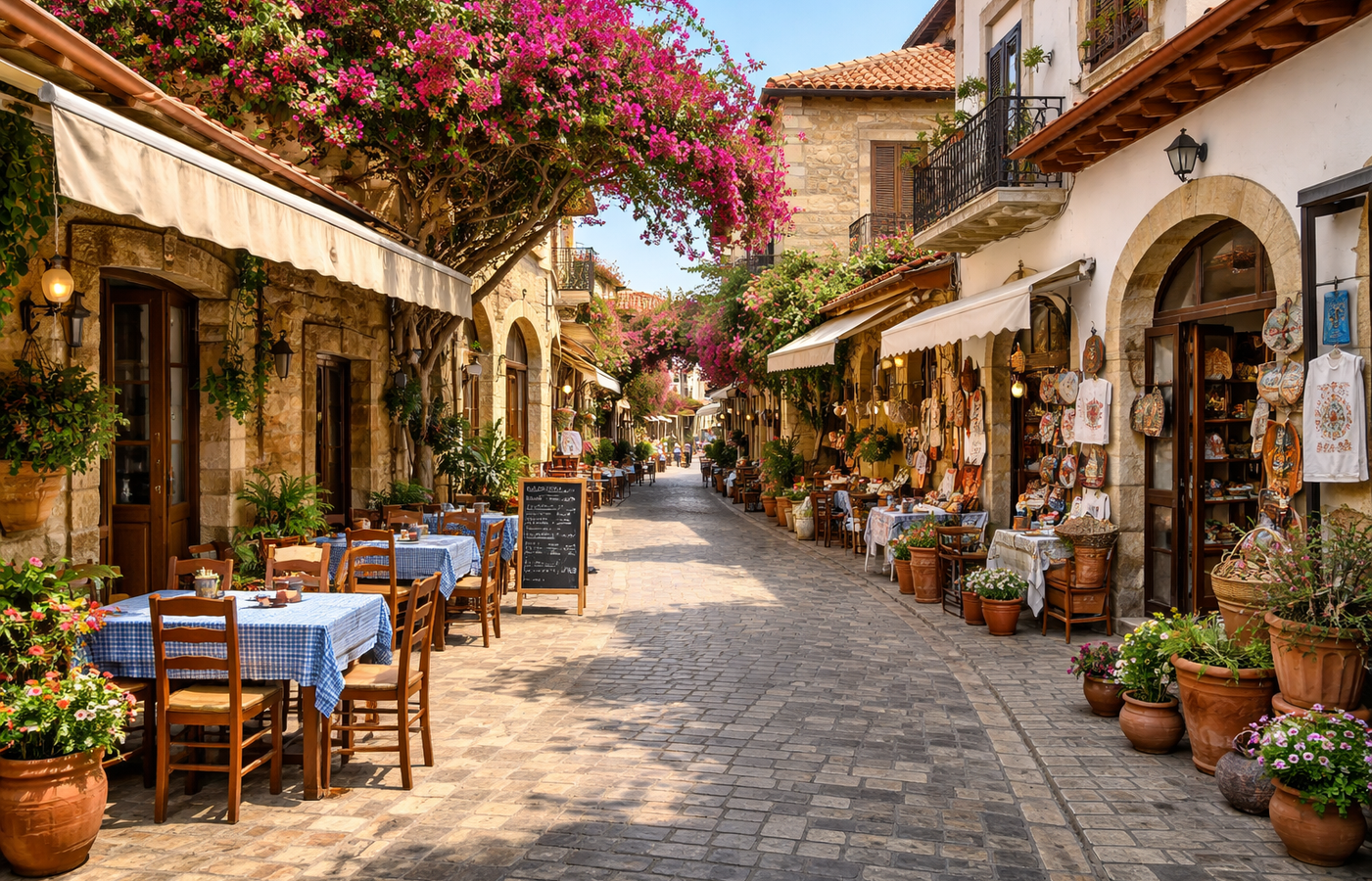Laiki Geitonia - The Restored Traditional Quarter