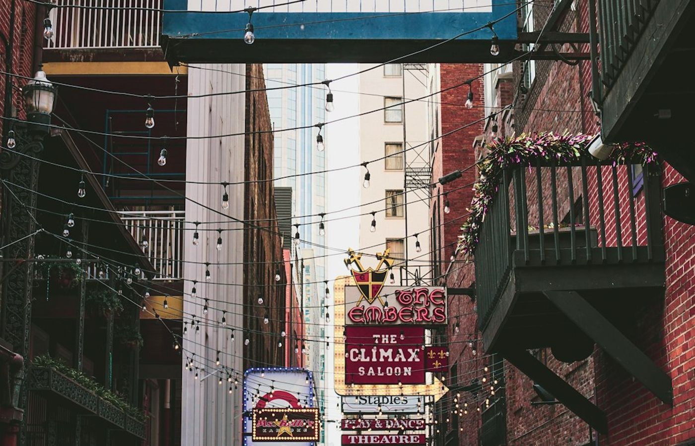 Lower Broadway Honky-Tonks - Neon Heart of Music City