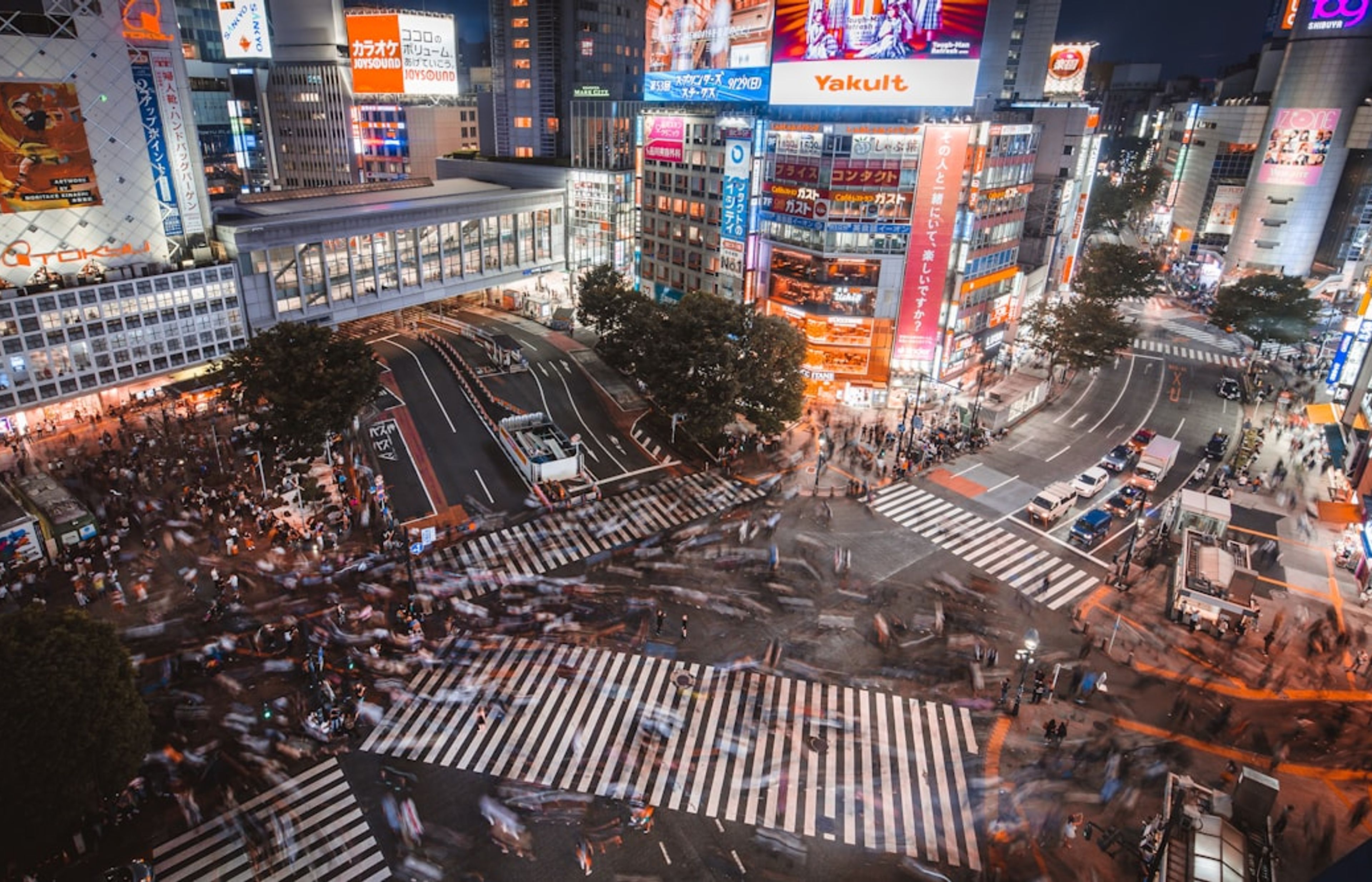 Shibuya Crossing - The World's Busiest Intersection