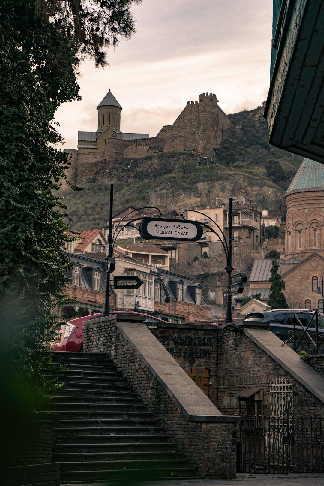 Tbilisi Old Town (Dzveli Tbilisi) - The Tangle of Lanes Below Narikala